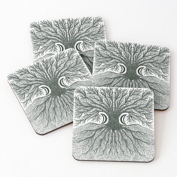 Item preview, Mystical Green Tree of Life designed and sold by MelZahrArt.