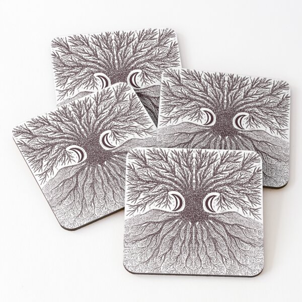 Item preview, Mystical Red Tree of Life designed and sold by MelZahrArt.