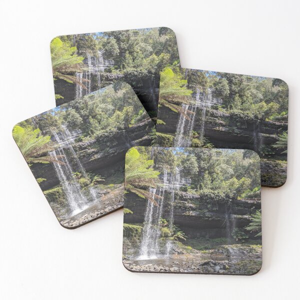 Item preview, Russell Falls, Tasmania: The Ultimate Enchanted Forest Waterfall designed and sold by Photogenic Snap.