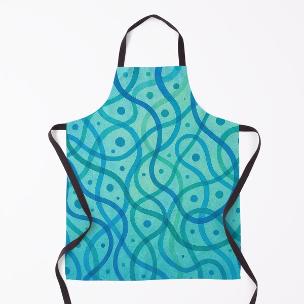 Item preview, Intertwined clarity in blue-green designed and sold by Sigtrix.