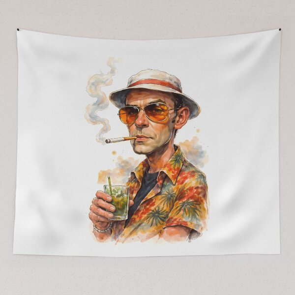 Item preview, Hunter S. Thompson Gonzo Journalist designed and sold by Sarcastic designs.