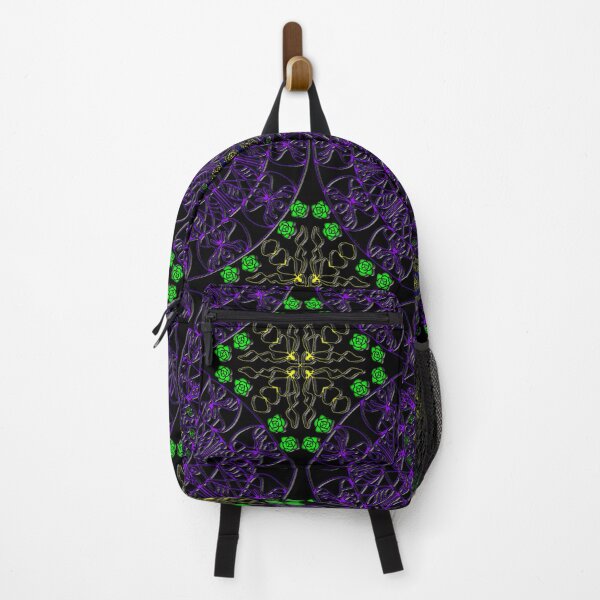 Item preview, Luminescent Violet Garden Mandala designed and sold by nighttime1990.