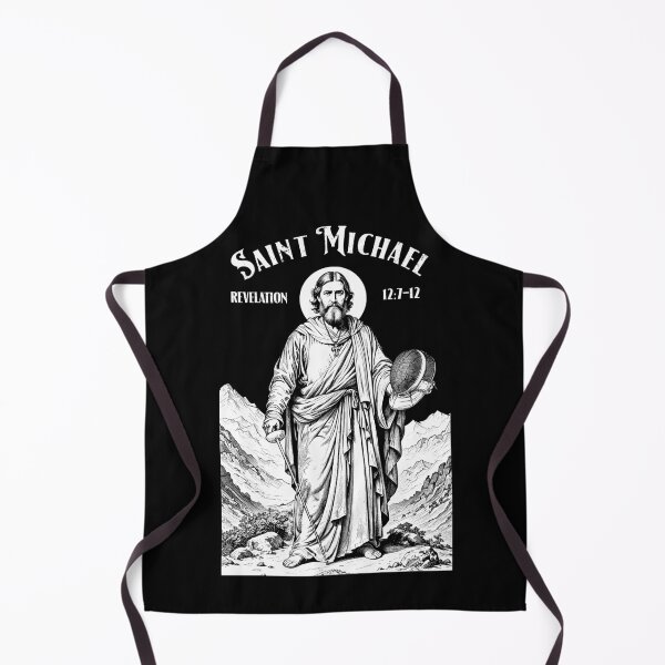 Item preview, Fencing Fencer Patron Saint Michael Funny Vintage Fencers designed and sold by GrandeDuc.