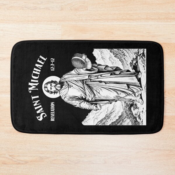 Item preview, Fencing Fencer Patron Saint Michael Funny Vintage Fencers designed and sold by GrandeDuc.