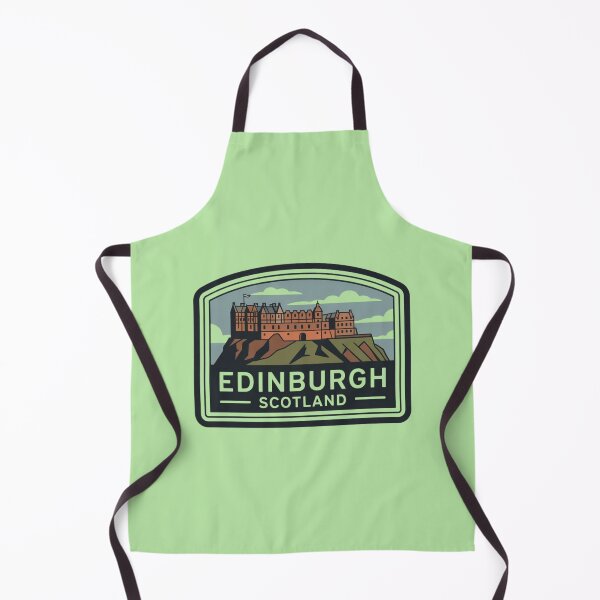 Item preview, Edinburgh Travel Stamp Sticker | Vintage Passport Style Scotland Art designed and sold by Timeless Design.