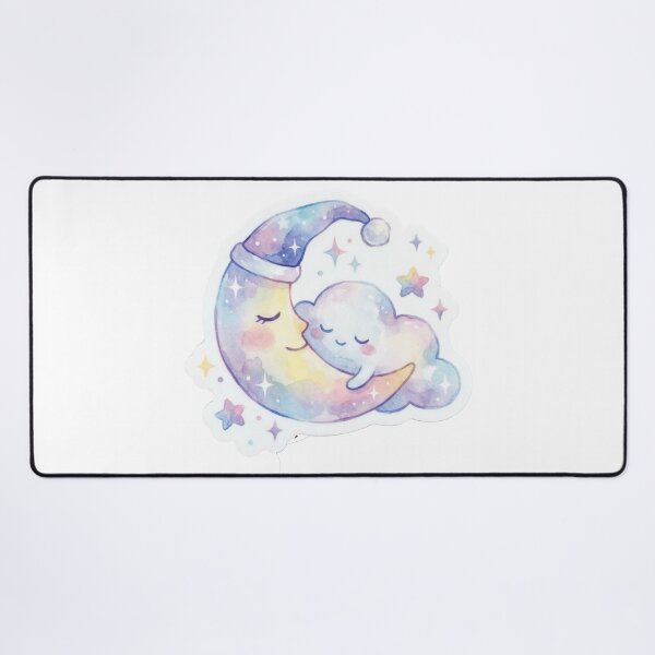 Item preview, Sleepy Moon & Cloud designed and sold by Born to Flow.
