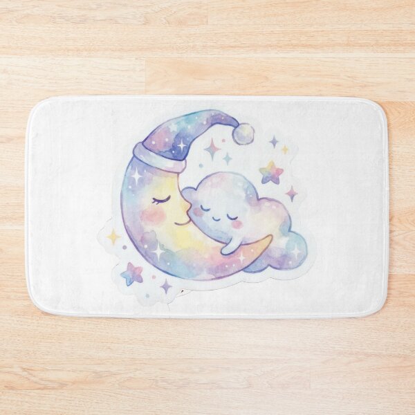 Item preview, Sleepy Moon & Cloud designed and sold by Born to Flow.