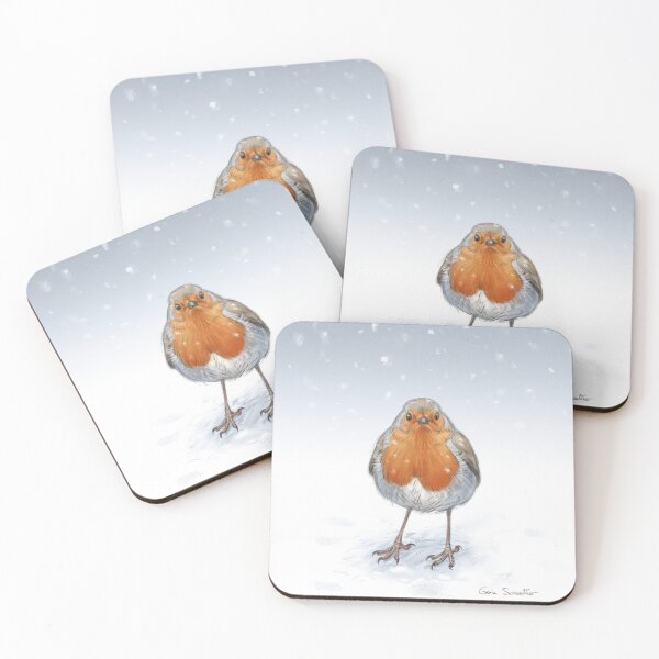 Item preview, Robin in the snow designed and sold by GaiaSorrentino.