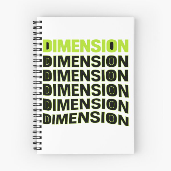 Item preview, Neon Green DIMENSION Typography Art – Futuristic Depth Design for Posters, Tees & Digital Decor designed and sold by Bright Nest Studio.