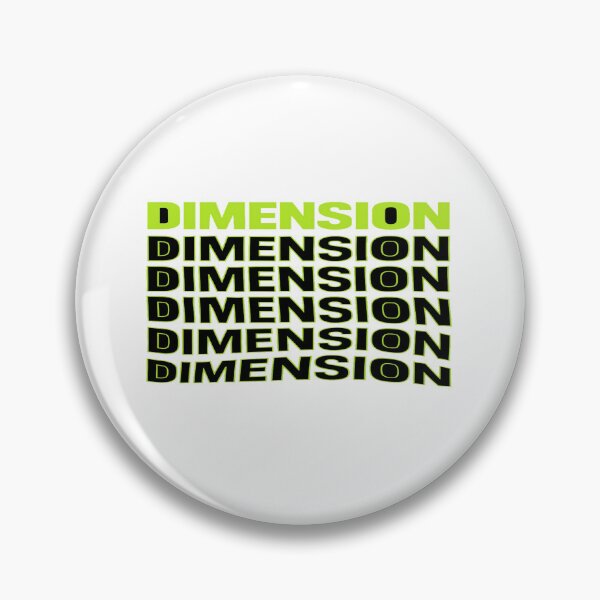 Item preview, Neon Green DIMENSION Typography Art – Futuristic Depth Design for Posters, Tees & Digital Decor designed and sold by Bright Nest Studio.