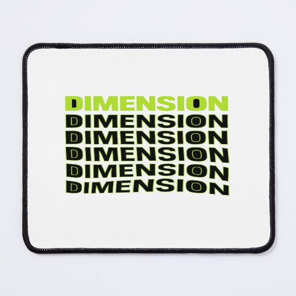 Item preview, Neon Green DIMENSION Typography Art – Futuristic Depth Design for Posters, Tees & Digital Decor designed and sold by Bright Nest Studio.