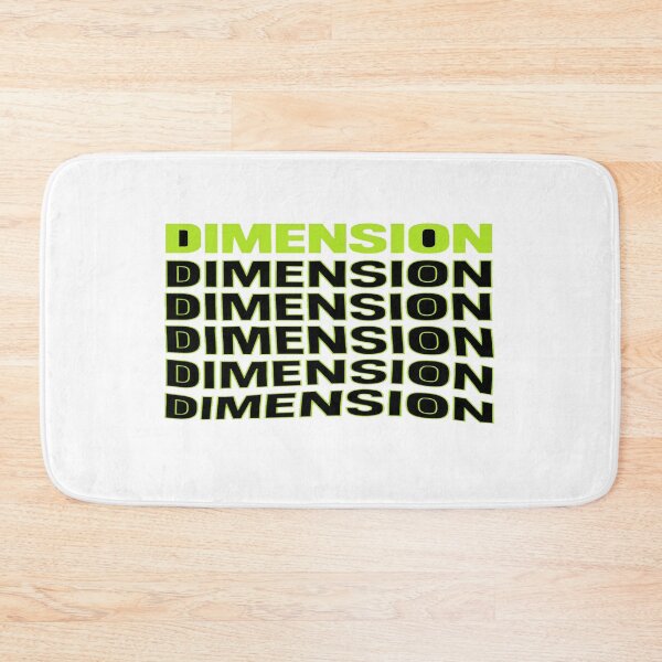 Item preview, Neon Green DIMENSION Typography Art – Futuristic Depth Design for Posters, Tees & Digital Decor designed and sold by Bright Nest Studio.