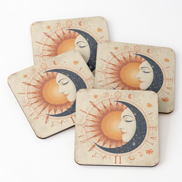 Item preview, Antique Astronomical Diagram: Sun and Moon Alignment designed and sold by CharlieDesings.