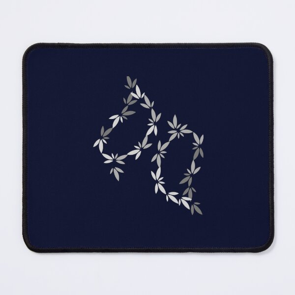 Item preview, Silver Mirror Beads, Royal Silver Leaves designed and sold by Art Shimmers.