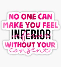 Joe from Princess Diaries and his Infinite Wisdom (AKA Eleanor Roosevelt) Sticker