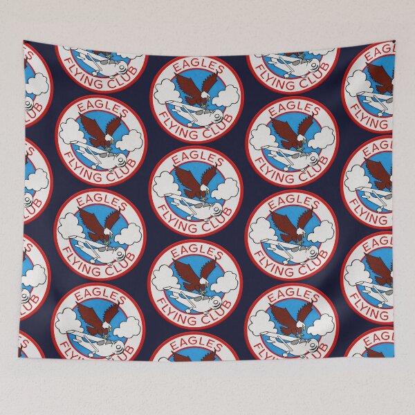 Item preview, Eagles Flying Club Back Patch - Iron Eagle Movie designed and sold by acquiesce13.