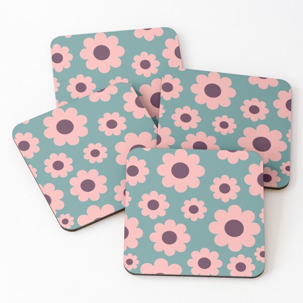 Item preview, Pink Floral Pattern, Purple Floral Artwork designed and sold by Art Shimmers.
