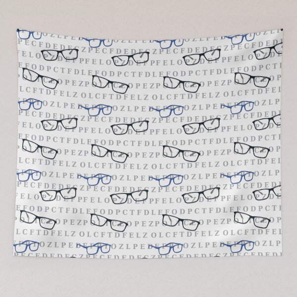 Item preview, Opticians Eye Test Chart and Glasses  designed and sold by CreativeTwins.