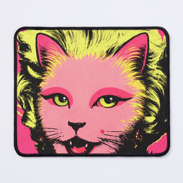 Item preview, Marylin the cat warhol inspired pop art print. designed and sold by bluefrog.