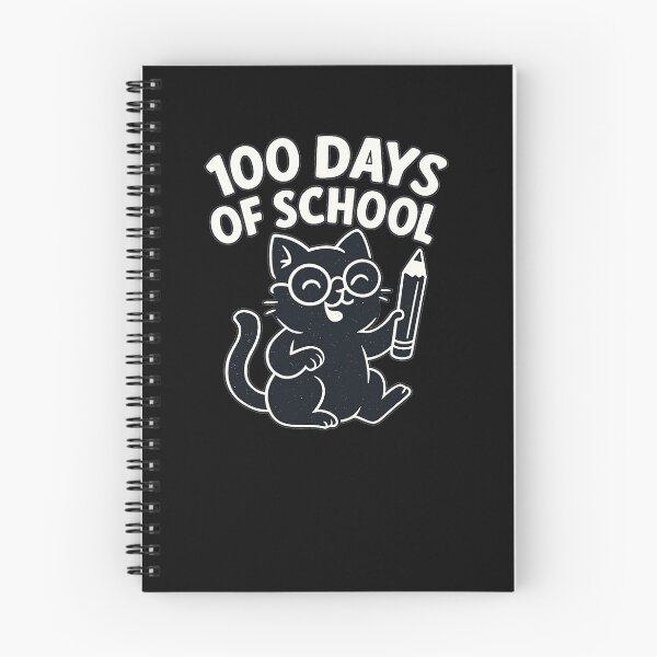 Item preview, 100 days of school cute funny cat vector designed and sold by  Mudikeys.