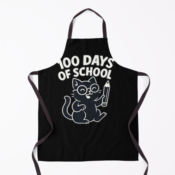 Item preview, 100 days of school cute funny cat vector designed and sold by Mudikeys.