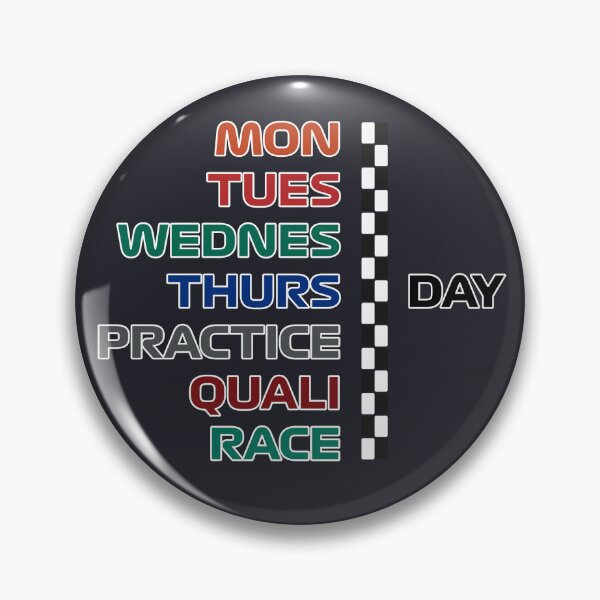Item preview, Week f1 fan designed and sold by ilustralima.