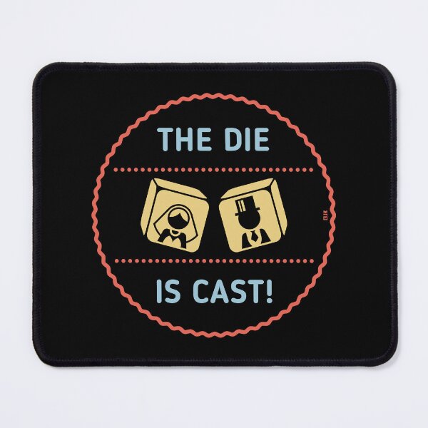 Item preview, The Die Is Cast! (Dice / Stag Party / Wedding / Game Over / Patch / 3C) designed and sold by MrFaulbaum.