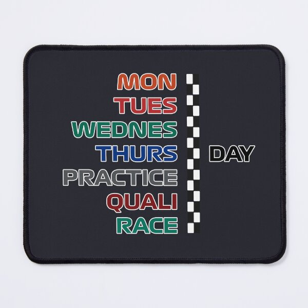 Item preview, Week f1 fan designed and sold by ilustralima.