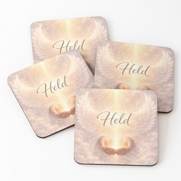 Item preview, Held Christian Affirmation Art Faith Based Spiritual Wall Artwork designed and sold by TrackinDaTrends.