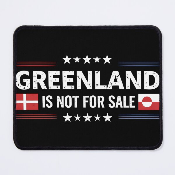Item preview, Greenland Not For Sale - Sovereignty Pride Design  designed and sold by gear-posters.