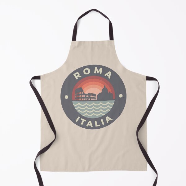 Item preview, Roma Italy Travel Badge Colosseum St Peters Basilica and Roman Ruins designed and sold by InvestingRoad.