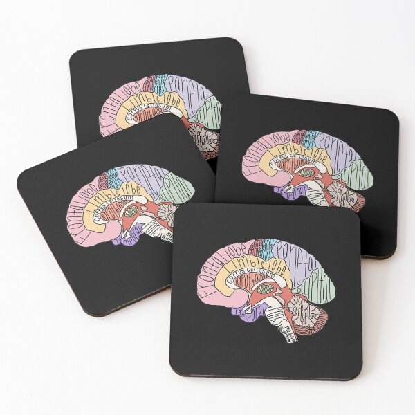 Item preview,  Labeled Brain Anatomy designed and sold by MinaAtef.