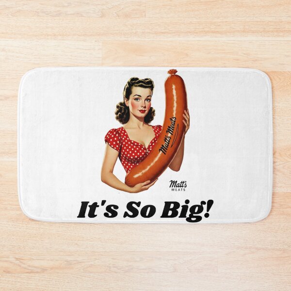 Item preview, It's So Big Vintage Matt's Meats Design designed and sold by matts-meats.