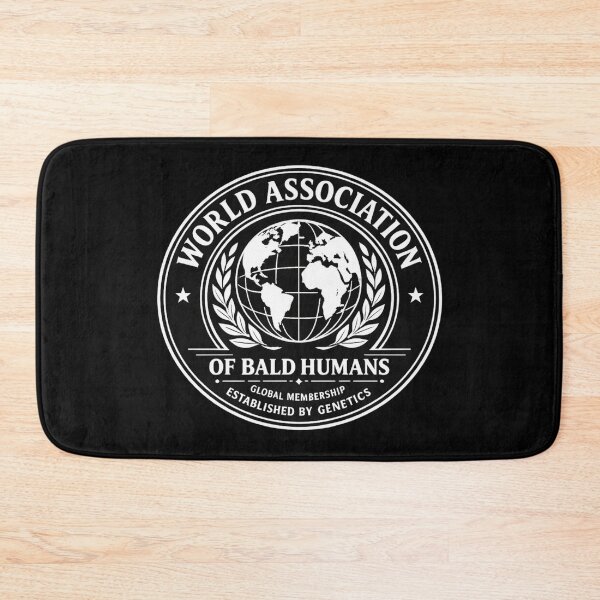 Item preview, World Association of Bald Humans  designed and sold by MojaveTradePost.