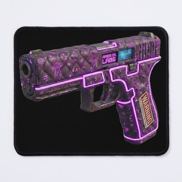 Item preview, Area 51 Labs: LEATHER TACTICAL PISTOL - Purple Edition (Classified Archive) designed and sold by AREA51.LABS.
