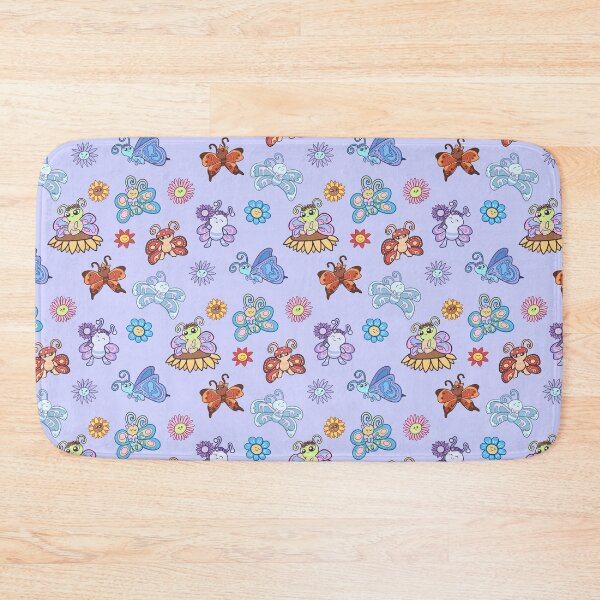 Item preview, Cute Butterflies and Flowers Pattern Design designed and sold by SolarWayfarer.