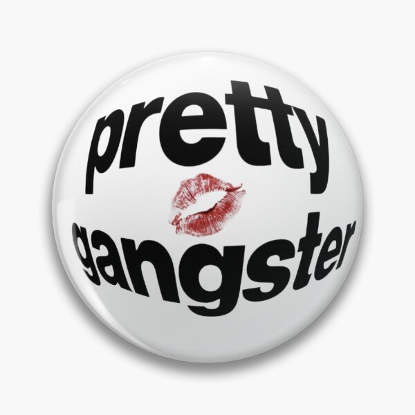 Artikelvorschau, Zitat aus der Reihe „Pretty Gangster Bold Typography“ entworfen und verkauft von FloraMyst.
