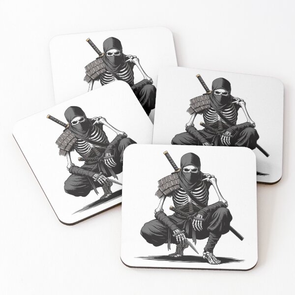 Item preview, Ninja Skeleton Assassin designed and sold by Retrics Studio.