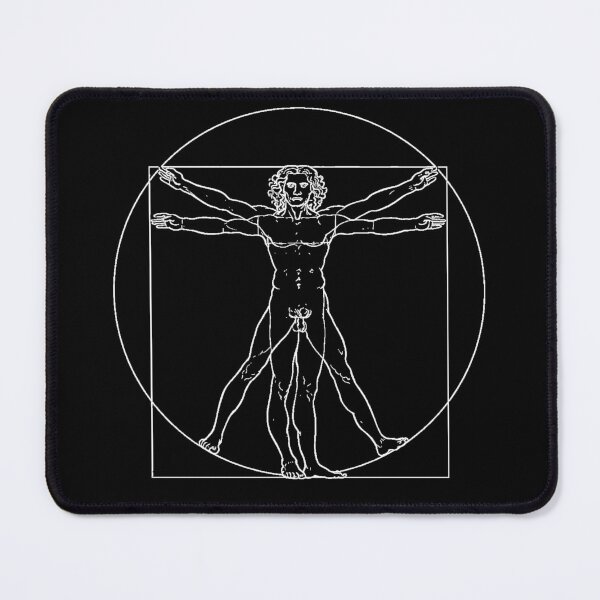 Item preview, Leonardo Da Vinci, Virtual Man Gothic logo designed and sold by bluefrog.