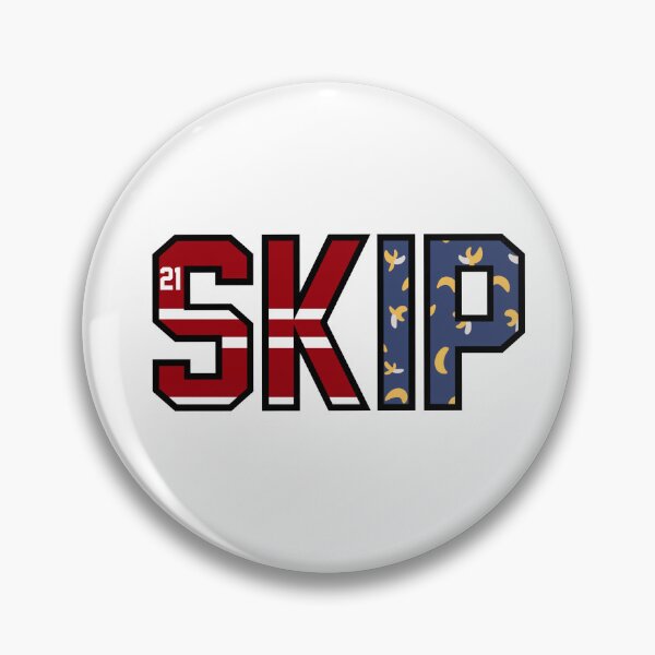 Item preview, SKIP Sticker Scott & Kip Hockey Romance Inspired Jersey Design designed and sold by annebmeadows.