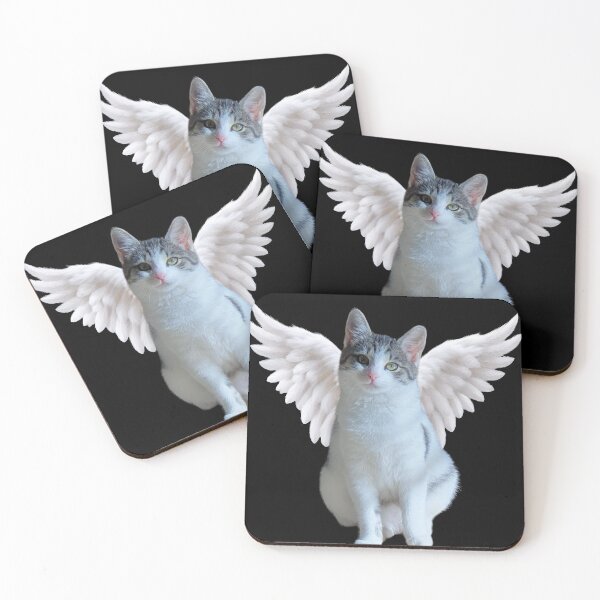 Item preview, Little Kitty Angel Wings designed and sold by soapblossom.