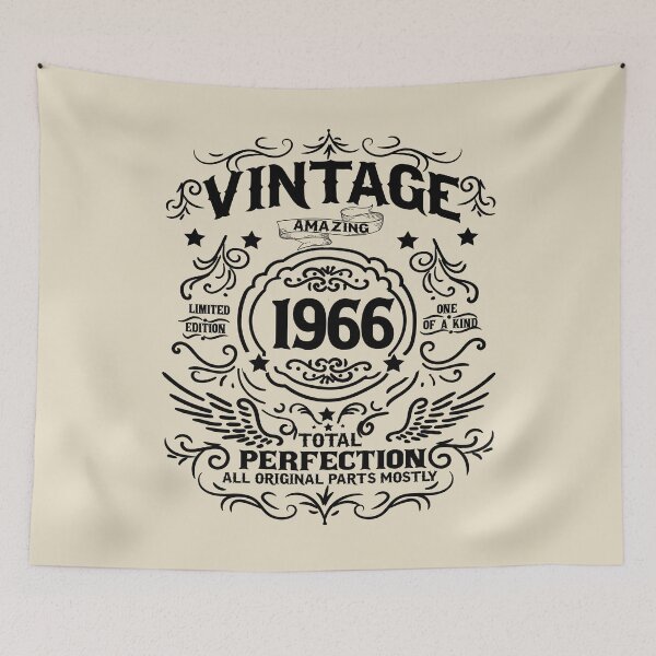 Item preview, Born in 1966 vintage 60th birthday gift designed and sold by Alexaltay.
