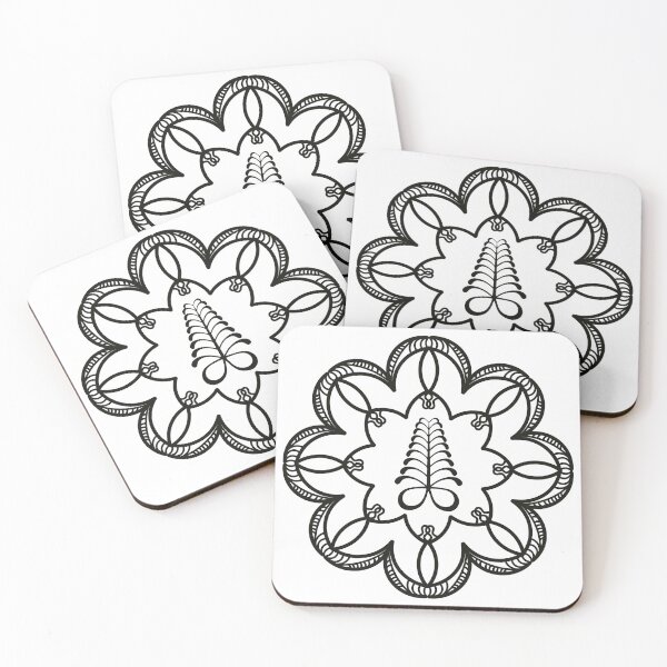 Item preview, Aya: Adinkra Symbol of Endurance | Mandala designed and sold by MammothArt.