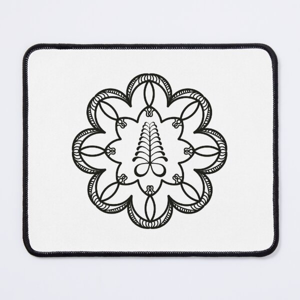 Item preview, Aya: Adinkra Symbol of Endurance | Mandala designed and sold by MammothArt.