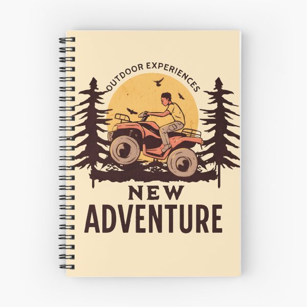Item preview, Outdoor Adventure ATV Retro Design designed and sold by PurelyDesign.