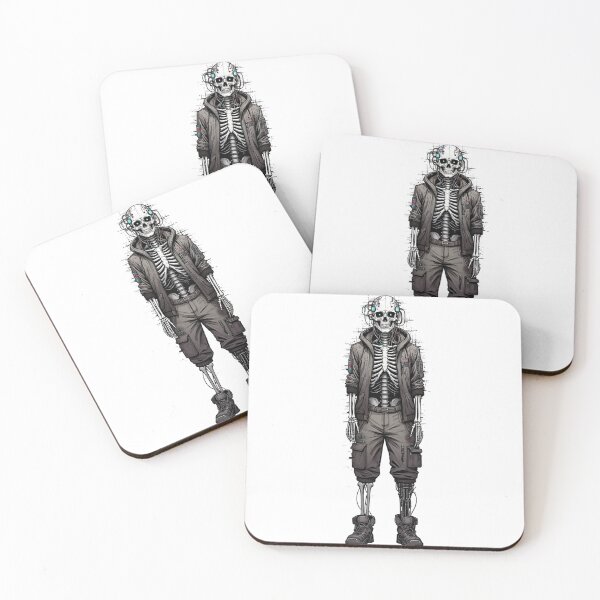 Item preview, Futuristic Hacker Skeleton designed and sold by Retrics Studio.