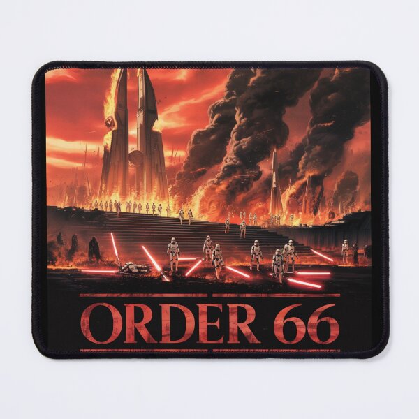 Item preview, Order 66 Cinematic Poster – Fall of the Jedi Temple Star Wars Inspired Art designed and sold by DITCHB .