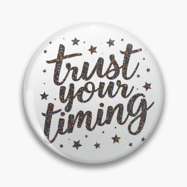 Item preview, Trust Your Timing – Glitter Star designed and sold by Born to Flow.