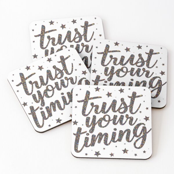 Item preview, Trust Your Timing – Glitter Star designed and sold by Born to Flow.