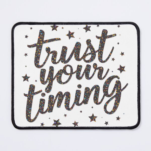 Item preview, Trust Your Timing – Glitter Star designed and sold by Born to Flow.